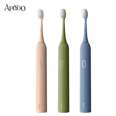 China Private Label Dupont Hair Ipx7 Waterproof Usb Direct Charging Adult Sonic Electric Toothbrush With 4 Working Modes 2000mh for sale