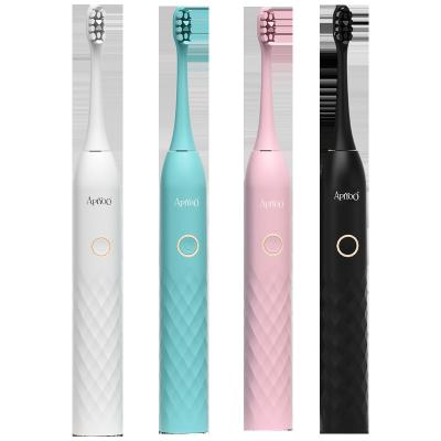 China Cheap Bulk Dia.ond Dupont Bristle Dia.ond Dispenser Drinkable Nano Electric Toothbrush ABS+ Sonic IPX7 Rechargeable Electric Replaced for sale