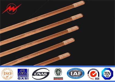 China High Conductivity Copper Ground Rod 1/2