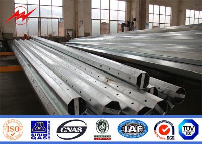 China 10m - 200 Dan 12m - 200 Dan Togo Galvanized Light Pole High Yield Strength for sale