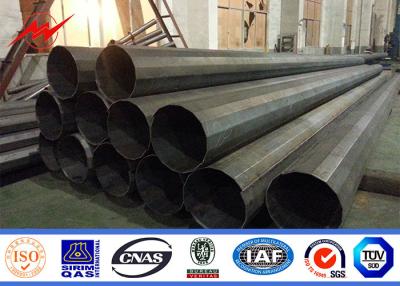 China Philippines NGCP Standard Galvanized Steel Pole , Power Distribution Pole for sale
