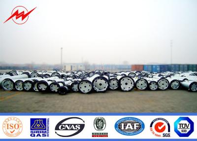 China Q345 Tubular 17m 22m Power Transmission Poles Electric for sale