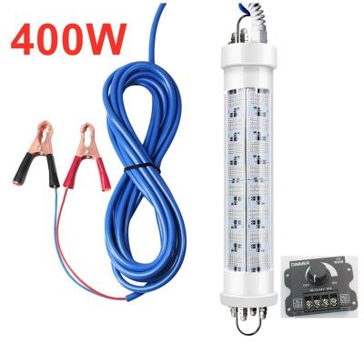 China Anti-pressure Dimmable 300W LED Underwater Squid Fishing Lure Light Submersible Night Fishing LED Green Blue White Lights for sale