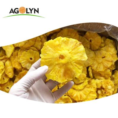 China Healthy Snake Sugar Sweet Delicious Dried Pineapple Dried Wholesale Wholesale for sale