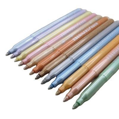 China 10/12/24 Color Glitter Ink/Set Glitter Pen Flash Marker Gel Pens for Scrapbook Scrapbook Drawing Journal for sale