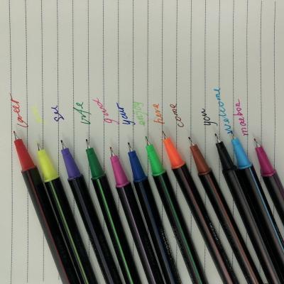 China School Traver Retail Watercolor Signature Pens Sketch Pens Wholesale Large Number for sale