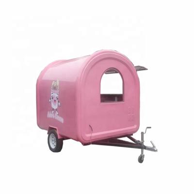 China Factory direct sale commercial food trailer street catering fast food cart mobile food cart trailer for sale