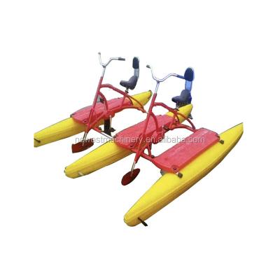 China Outdoor Entertainment Floating Water Bicycle Pedal Boats Water Sports Boats Waterproof for sale