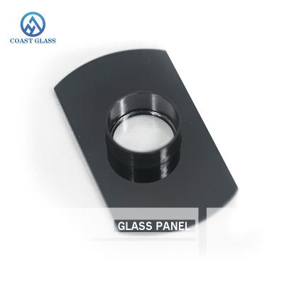 China Electronic Curved Optical Components Thickened Exterior Application for sale