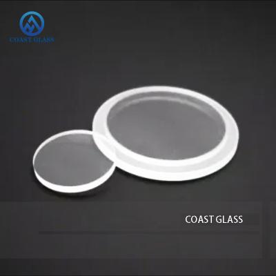 China 5 mm doorzichtig gekruist kwartsringplaat gesmolten siliciumglas voor optische apparatuur en instrumenten Te koop