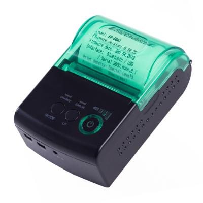 China 50mm mini blue-tooth printer 58mm handheld android mobile portable printer for sale