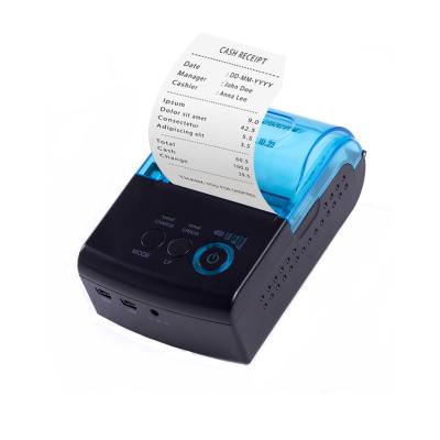 China 48mm 58mm Mini Portable Thermal Receipt Printer 2inch Mobile Printer For Phone for sale