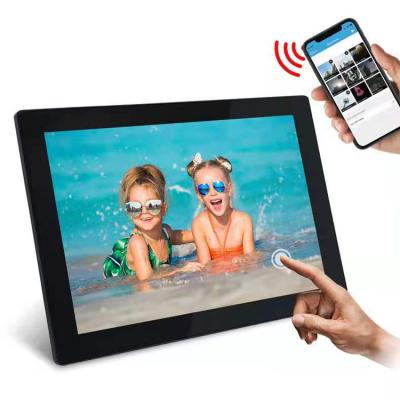 China Wifi HD 1280*800 Touch Screen WiFi Cloud Photo Album Electronic Picture Video Recorder 10 Inch Digital Photo View for sale