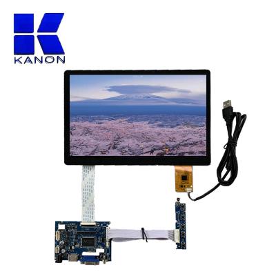 China 10.1 brightness 1000 inch 5 panel LCD industrial-grade liquid crystal display 1280*800 thick screen with TP and motherboard 10.1 inch for sale