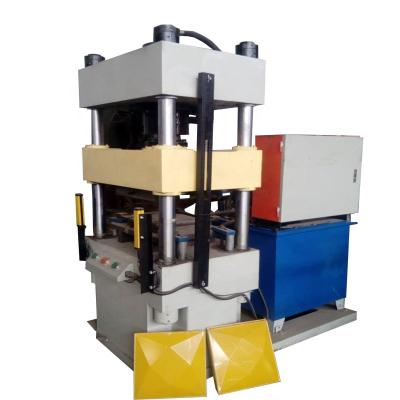 China Semi Full Automatic Hydraulic Advertising 3d Wall Panel Tiles Making Machine for sale