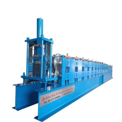 China Hotels Galvanized Steel Channel Gutter Making Machine for sale