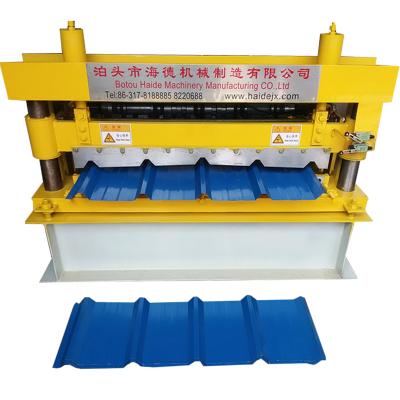 China Automatic Hotels High Efficiency Roof Panel Forming Machine for sale