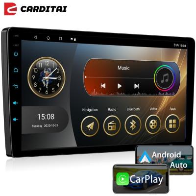 China Carditai 1280*720 DSP GPS Frame Autoradio 9 10 Inch 2 Din Car Audio Stereo Android OS for sale