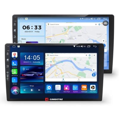 China Universal 10 inch Android 9.0 Car Radio 2.5D GPS Navigation Multimedia DVD Player for sale