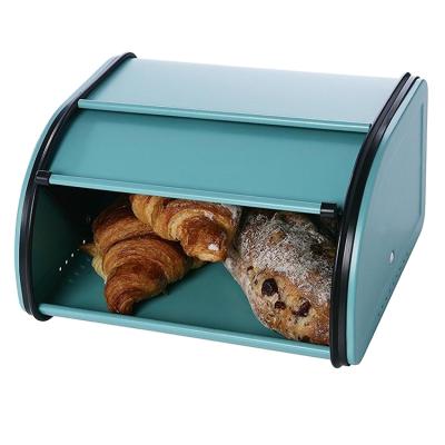 China Freshness Preservation High Quality French Kitchen Bread Bin Stainless Bread Box for sale