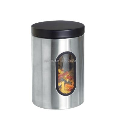 China Seal Up Stainless Steel Kitchen Canister Sets Of 3 for sale