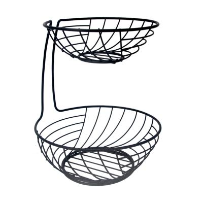 China Hanger Minimalist Desktop Desktop Banana-fig Stand Fruit Basket Living Room Kitchen Vegetable Fruit Basket for sale