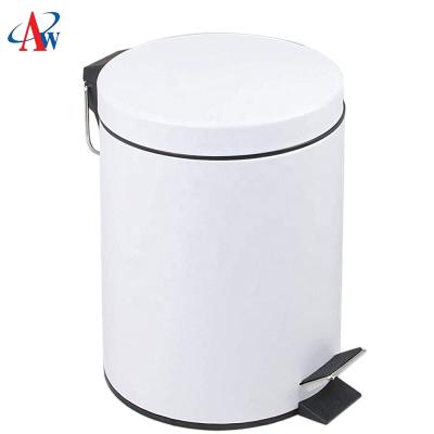 China Kitchen Pedal Bin Powder Coating Dustin Bin Viable Waste Bin for sale