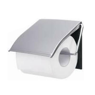 China Modern Stainless Steel Wall Mount Free Standing Toilet Paper Holder With Shelf for sale