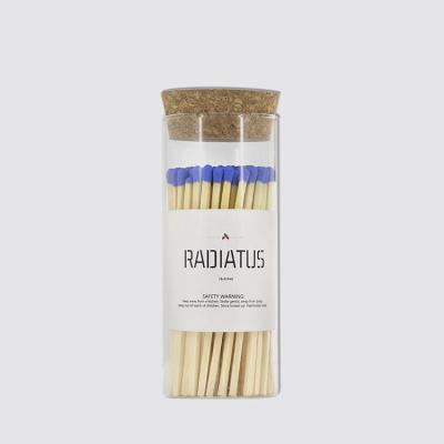 China Household Wooden Matches In Bottle Candle Aromatherapy , New Custom Colored Match Sticks In Glass Jar Bottle Matches for sale