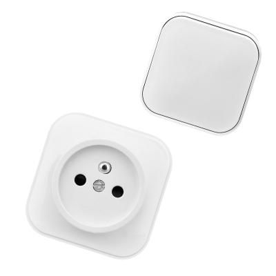 China PC wire drawing board. Switch Copper Fit Euro Standard Surface Mounted Wall Switch Electrical Socket With 2usb Screw Connector 220V~ for sale