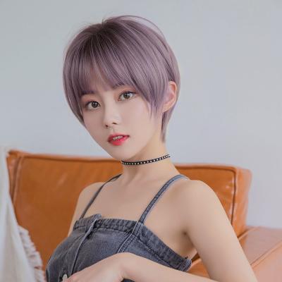 China More Sale Amazon WIGS 7JHH Young Korean Japanese Short Bob Hair Seller 10 Inches Hair Pink Wigs Cosplay Synthetic Ombre Bob Wigs for sale