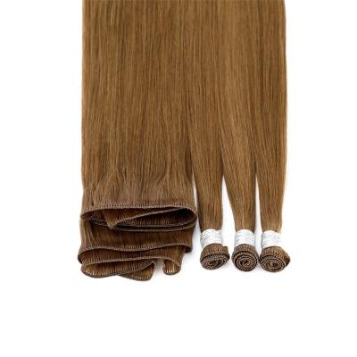 China Russian Remy Hair Extension Double Drawn Tape Human Invisible Curly Loop Hair Invisible Tape In Double Ended Hair Extensions for sale