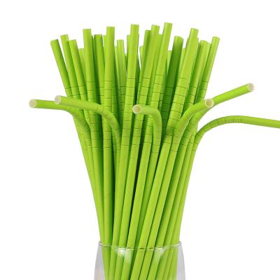 China Eco Friendly Minimalist Custom Biodegradable Disposable Multi Colored Paper Straws For Drinking for sale