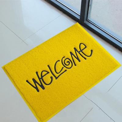 China Stain Resistant Customize Advertising Floor Mat Door Mat for sale