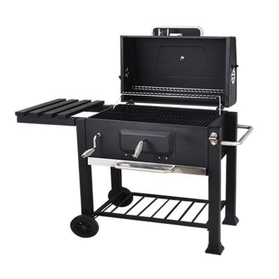 China Easily Assembled Square Courtyard Heater Smoked Grill for sale