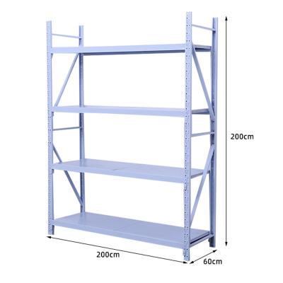 China Suitable for wholesale light medium supermarket storage rack shelf for sale