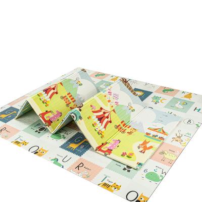 China Eco-friendly XPE foam baby play mat can be folded, environmentally friendly, non-toxic and tasteless waterproof baby crawling mat for sale