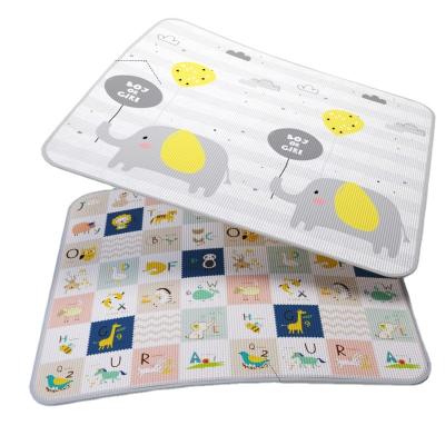 China Environmentally Friendly Alphabet Early Education Baby Crawling Mat XPE Foam Non-Toxic And Odorless Roll Up Mat for sale