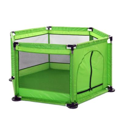 China Play Yard Baby Play Yard Baby Modern Hot Selling Crib Fence Easy Folding Playpen for sale