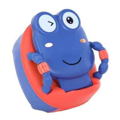 China New Eco-friendly Cartoon Frog Baby Potty Training Chair Kid Toilet Training Trainer For Toddler for sale