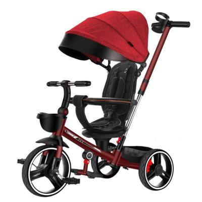 China 2020 hot sale new baby 3 wheels foldable model tricycle bike/baby tricycle 4 in 1/tricycle for babies for sale