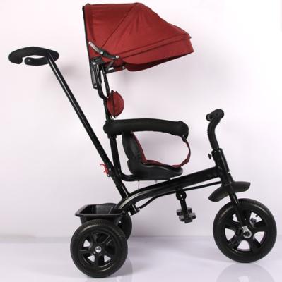 China Safe Carry Baby High Quality And Baby Three Wheels Car With Canvas Parking Lot for sale