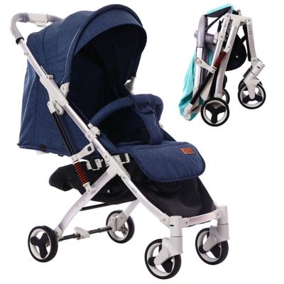 China Multi-Function Foldable Pram Buggy Light Weight Stroller Luxury Baby Purpose Baby Stroller for sale