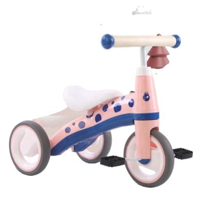 China Ride on Toy Cheap Multifunctional Kids Bike 3 in 1 Foldable Car Walker Smooth Safe Ride On Children Tricycle Balance Bike for sale