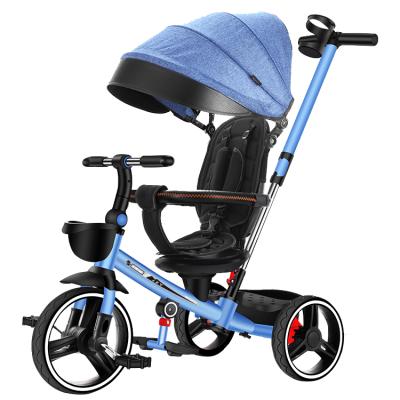 China Multifunctional purpose selling best 4 in 1 baby TRICYCLE/baby tricycle with cart/foldable kids tricycle for sale