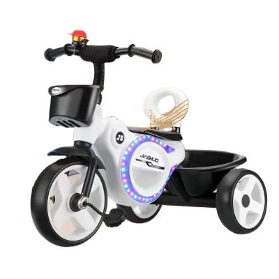 China Large cars 2021 children ride on car tricycle stroller/baby tricycle stroller bicycle stroller for sale