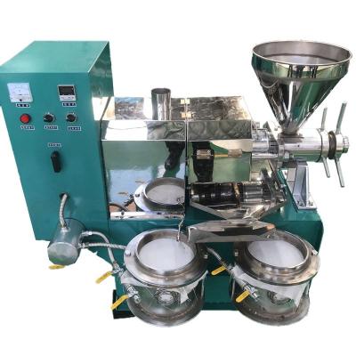 China Price Automatic Screw Oil Expeller Sunflower Palm Fruit Line Commercial Peanut Pressing Automatic Oil Press Machine Oil 6yl-95 for sale