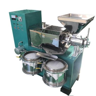 China Screw Oil Expeller Price Baobab Seed Virgin Coconut Pressed Small Cold Black Seed Screw Vegetable Oil Press Machine In India for sale