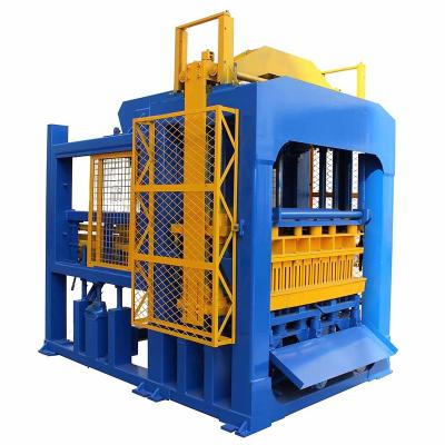 China Building Material Shops Interlock Hydraulic Concrete Brick Making Machine for sale