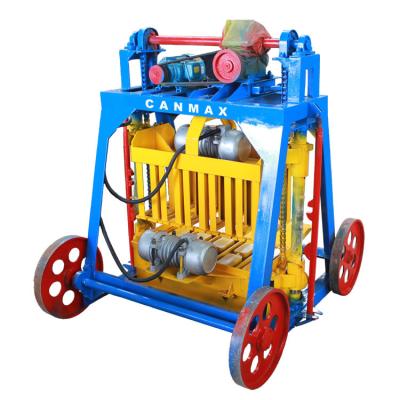 China Building Material Stores Brick Block Making Machine Manual for sale